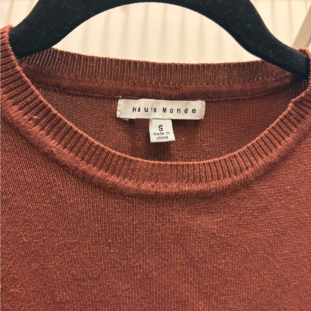 Haute Monde Puff Sleeve Knit Top | Small | Great Condition - Picture 3 of 6